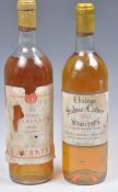 BOTTLE OF CHATEAU SAHUE LATOUR SAUTERNES AND CHATE