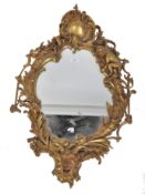 RARE 18TH CENTURY ITALIAN MONKEY & SATYR ZEUS LEGEND MIRROR