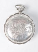 RARE 19TH CENTURY MARKWICK AND MARKHAM TURKISH MARKET SILVER POCKET WATCH