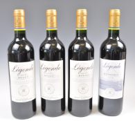 4 BOTTLES OF DOMAINS BARONS DE ROTHSCHILD LEGENDE MEDOC 2012