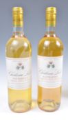 2 BOTTLES OF CHATEAU LIOT SAUTERNES 2005
