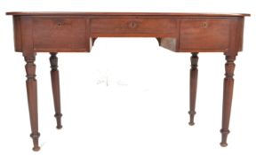A 19TH CENTURY CONTINENTAL BIEDERMEIER WRITING TABLE DESK
