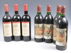 LA ROQUE 1989 & VIGNETO LE CONTESSINE 1994 RED WIN