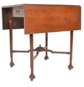 19TH CENTURY IRISH MAHOGANY SIDE SERVING TABLE