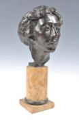 SIR WILLIAM GOSCOMBE JOHN RA (BRITISH, 1860-1952) BRONZE BUST