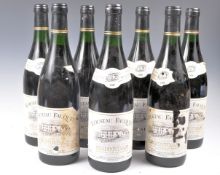 SEVEN BOTTLES OF 1989 L'OUSTAU FACQUET GIGONDAS FR