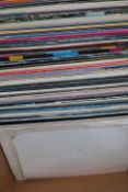 A collection of vinyl long play LP records Jimi Hendrix Are You Experienced, John Cooper Clarke, The