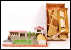 VINTAGE HARDBOARD MODEL TOY PLAYSETS BRITAINS & JOYTOY