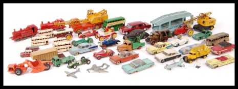 ASSORTED MOSTLY DINKY SCALE DIECAST MODEL VEHICLES