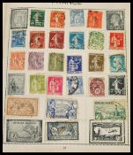 Two vintage stamp albums to include 19th Century Victorian stamps, Penny Red 1d stamp, Southern