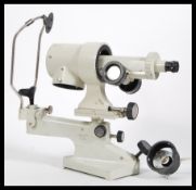 A vintage 20th Century Spanish Bobes Keratometer scietific optical instrument having adjustable