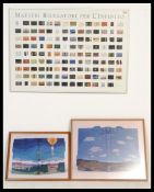 Philip Smith (20th Century book binding artist) - Three framed and glazed prints to include an image