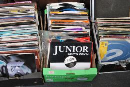 A very large collection of vinyl long play LP and 12