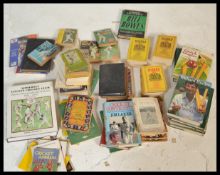 A collection of 20th Century cricket related ephemera to include a collection of 1950's