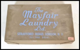 A vintage early 20th Century 1930's / 1940's 'The Mayfair Laundry Ltd' box containing used