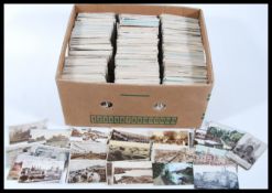 Huge vintage postcard accumulation of Great Britain. Approx 6,000 (23+Kg). Largely nationwide scenic
