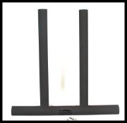 A pair of 20th Century Bang and Olufsen BeoLab 6000 upright slim speakers on stands together with