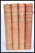 Four botany related books entitled 'Familiar Wild Flowers' in four volumes by F. Edward Hulme