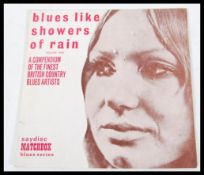Long play LP vinyl record ' Blues Like Showers Of Rain ' Volume Two, A compendium of the finest