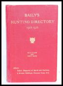 Hunting Interest - Baily's Hunting Directory 1925-26 With Diary and Hunt Maps published by