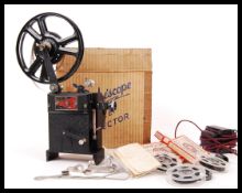 VINTAGE BOXED 'PATHESCOPE ACE PROJECTOR' FILM REEL PROJECTOR