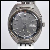 A 20th Century Seiko Bell-Matic ( Bell Matic Bellmatic ) gentleman's stainless steel automatic