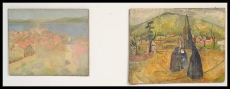 D. M. Weighill (20th Century, wife of acclaimed book binding artist Philip Smith) - Two mid 20th