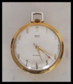 A vintage retro 20th Century Smiths 21 Jewel Shockproof pocket watch complete in original fitted