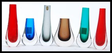 Geoffrey Baxter - Whitefriars - A group of vintage 1960's studio art glass to include a rare