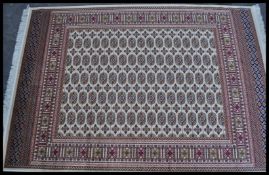 A 20th Century Kejhan Persian Islamic floor carpet