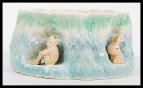 A rare vintage 20th Century SylvaC jardiniere planter / centerpiece bowl model 1514. In the form