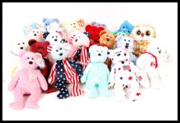 ASSORTED COLLECTION OF TY BEANIE BEARS