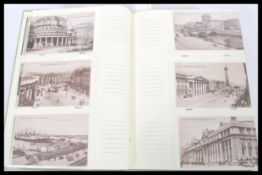 IRELAND Album with collection of Irish vintage postcards (250+). Street scenes, shop front, Social