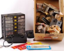 ASSORTED 00 GAUGE MODEL RAILWAY TRACKSIDE BUILDINGS AND ACCESSORIES