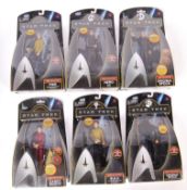 STAR TREK WARP COLLECTION PLAYMATES CARDED ACTION FIGURES