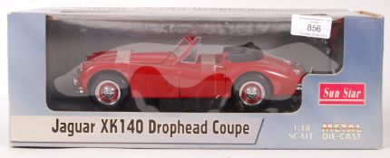 SUN STAR 1:18 SCALE PRECISION DIECAST MODEL JAGUAR XK140