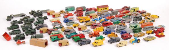 ASSORTED MATCHBOX LESNEY SCALE DIECAST MODEL VEHICLES