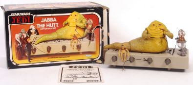 ORIGINAL VINTAGE STAR WARS KENNER JABBA THE HUTT PLAYSET BOXED