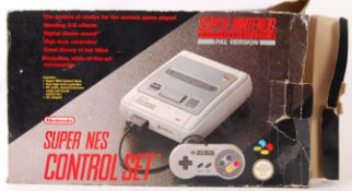 BOXED SUPER NINTENDO (SNES) (PAL) VIDEO GAMES COMPUTER CONSOLE