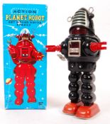 RARE VINTAGE ' PLANET ROBOT ' ROBBY THE ROBOT TINPLATE CLOCKWORK TOY