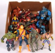 COLLECTION OF ASSORTED LOOSE ACTION FIGURES - RESIDENT EVIL ETC