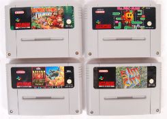 VINTAGE SNES NINTENDO ENTERTAINMENT SYSTEM GAME CARTRIDGES