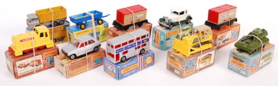 VINTAGE MATCHBOX SCALE DIECAST MODEL VEHICLES