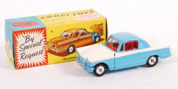 VINTAGE CORGI TOYS DIECAST MODEL 231 TRIUMPH HERALD COUPE