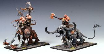 WARHAMMER - AGE OF SIGMAR THUNDERTUSK & STONEHORN MODELS