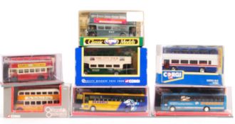 COLLECTION OF CORGI ORIGINAL OMNIBUS DIECAST MODEL BUSES