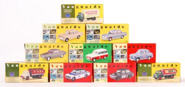 VANGUARDS 1:43 SCALE PRECISION BOXED DIECAST MODELS