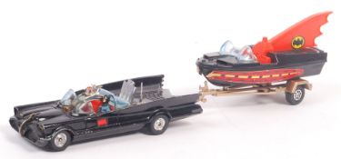 VINTAGE CORGI BATMAN GIFT SET NO.3 BATMOBILE & BATBOAT DIECAST