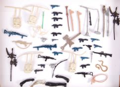 COLLECTION OF VINTAGE STAR WARS ACTION FIGURE WEAPONS & ACCESSORIES