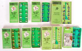 COLLECTION OF VINTAGE SUBBUTEO FOOTBALL TEAMS - BOXED